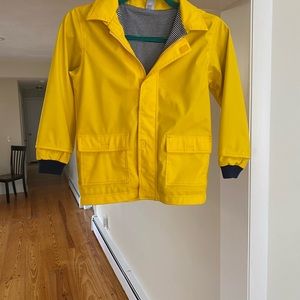 Soft Yellow Raincoat